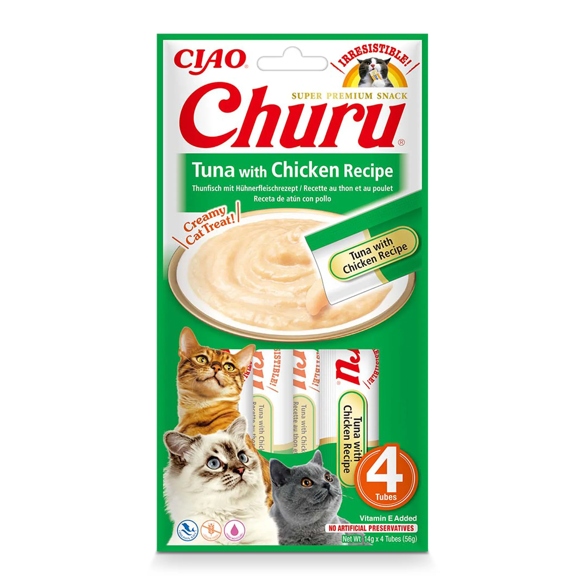 Churu Receta de Atún con Pollo