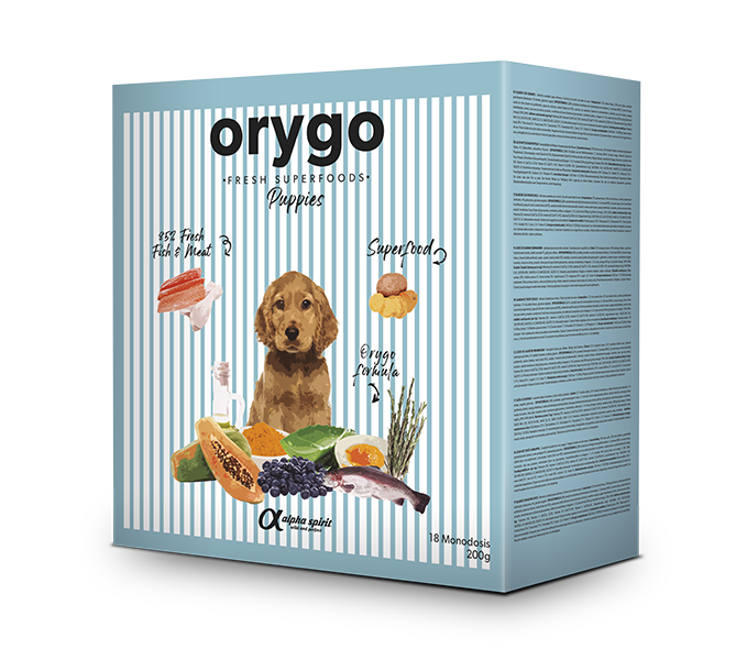 Orygo - Alimento de Salmón con Boniato para Puppies