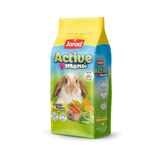 Jarad Active Conejo Enano (Rico En Fibra)