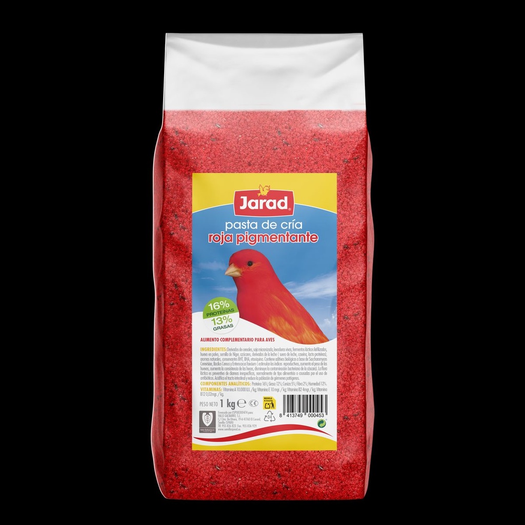 Pasta De Cría Roja