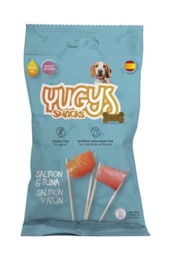 Yugys Snacks Perros Salmón Y Atún