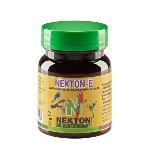 Vitaminas NEKTON E para aves