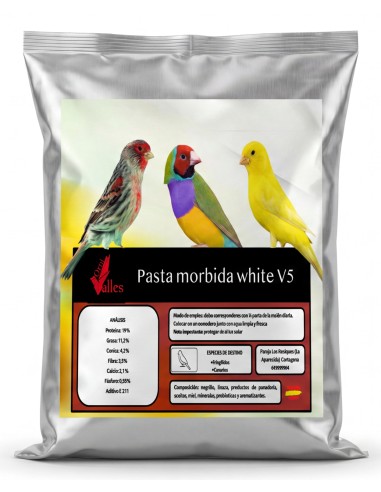 PASTA MÓRBIDA WHITE V5 ORNIVALLES - 4 KG