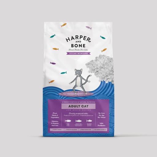 Harper & Bone Adult Cat - Ocean Wonders
