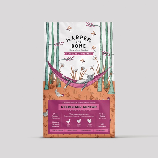 Harper & Bone Sterilised senior - Flavours of the Farm