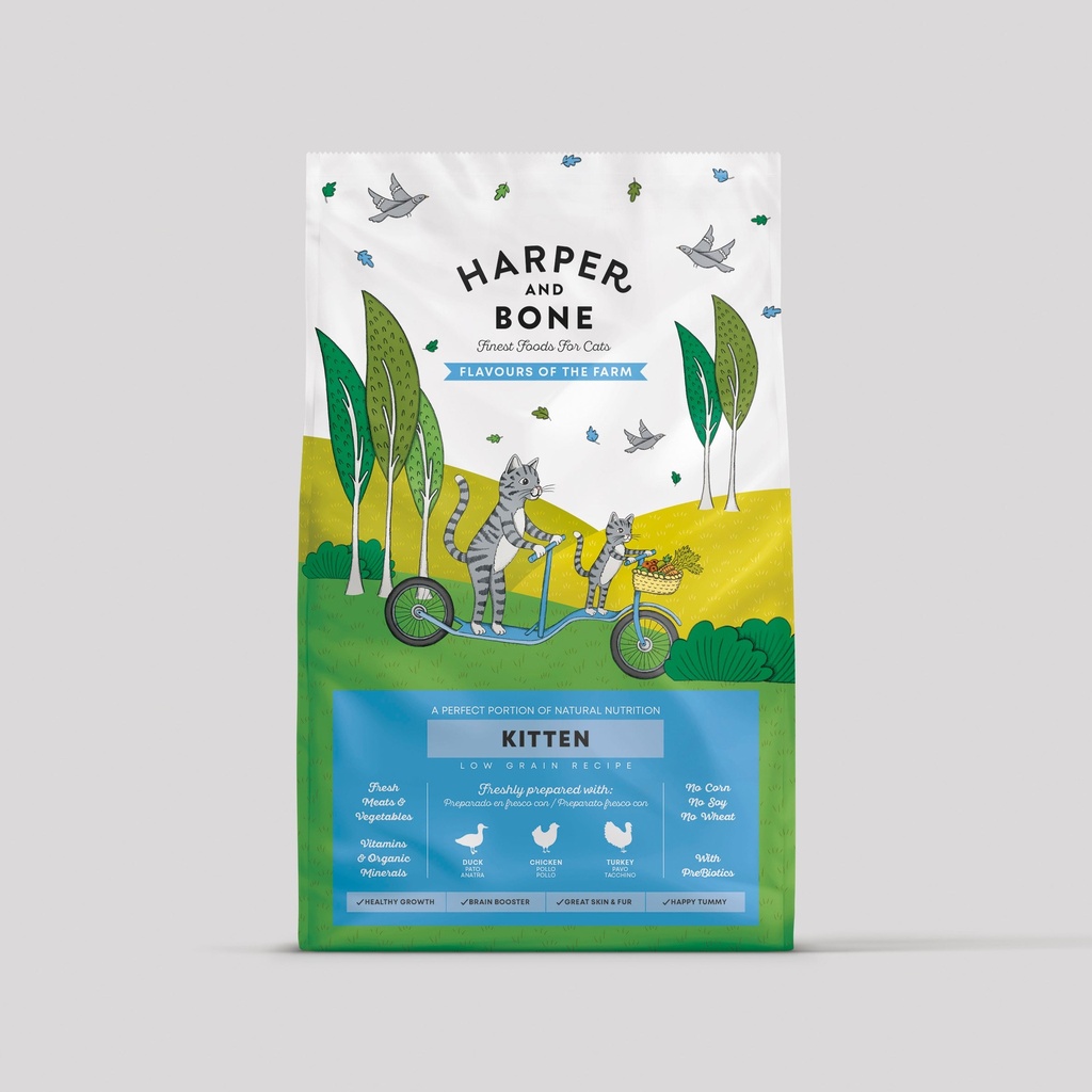 Harper & Bone Kitten - Flavours of the farm