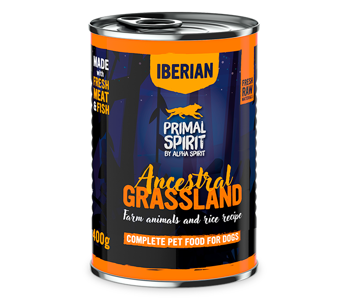 Primal Spirit Paté para perros Ancestral Grassland